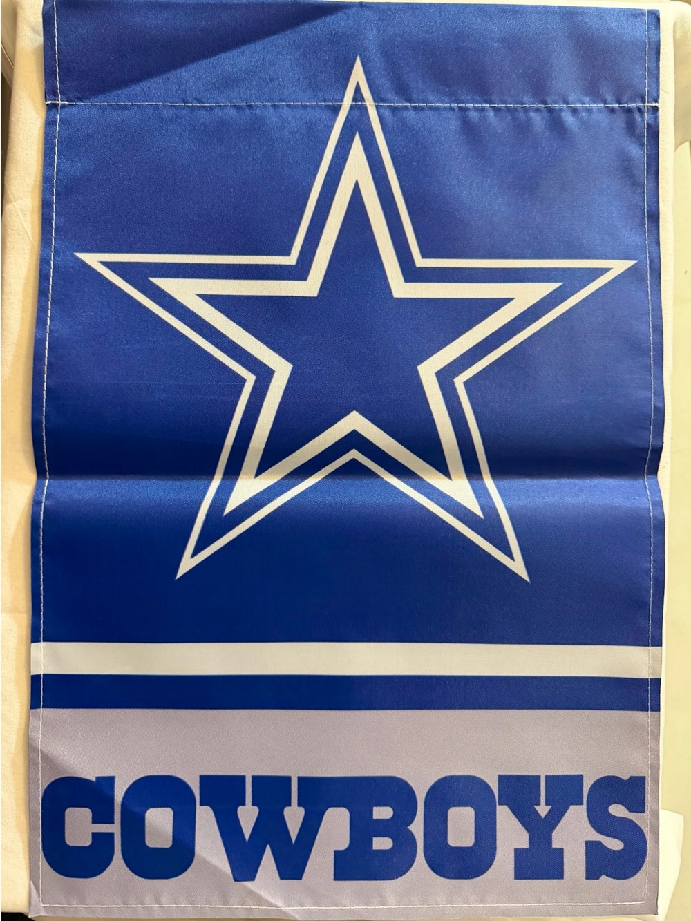 Dallas Cowboys garden flag